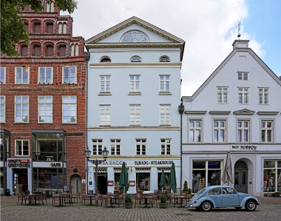 Elrado House am Lüneburger Marktplatz
